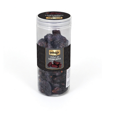 Delicious Gold Safawi Dates 500g | Soft Arabian Khajur | Naturally Sweet Fresh & Rich Taste and Soft Texture