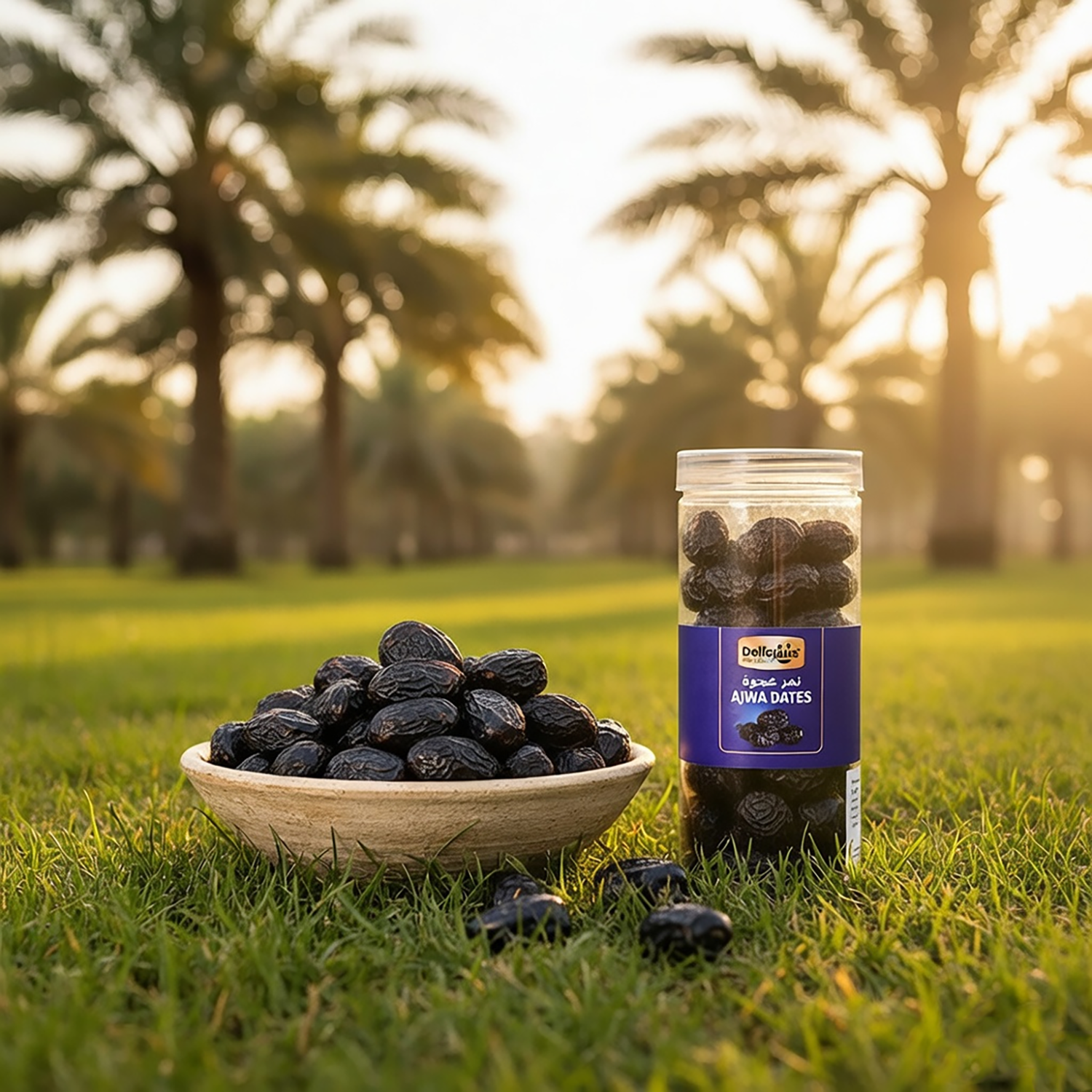 Delicious Gold Ajwa Dates 500g Arabian Ajwa Khajoor | Naturally Sweet Soft Khajur